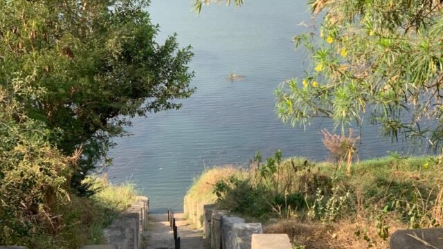 hanumanteshwar ghat - uttarvahini narmada parikrama