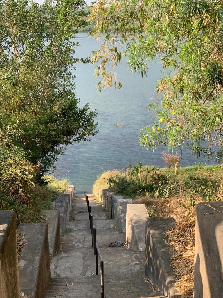 hanumanteshwar ghat - uttarvahini narmada parikrama
